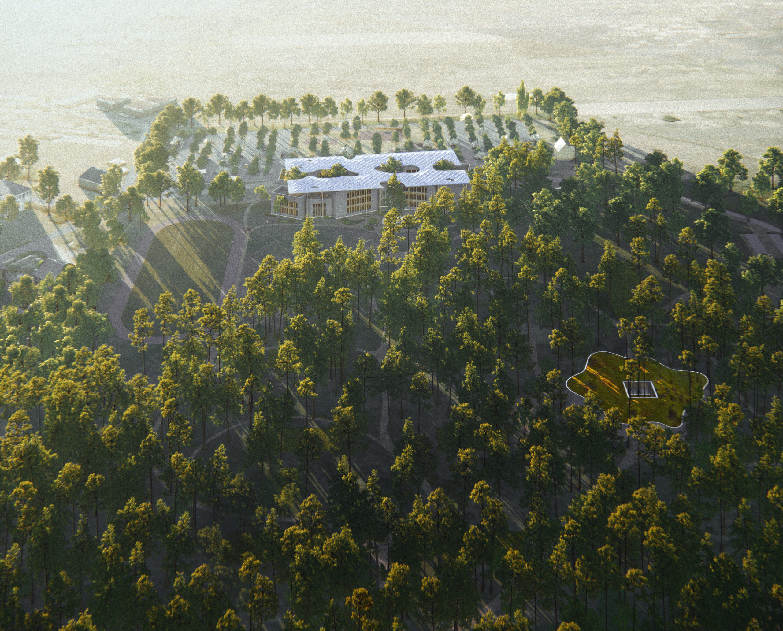 Paskelbtas Valstybinių miškų urėdijos biuro architektūrinio konkurso laimėtojas, pastatas taps medinės architektūros pavyzdžiu