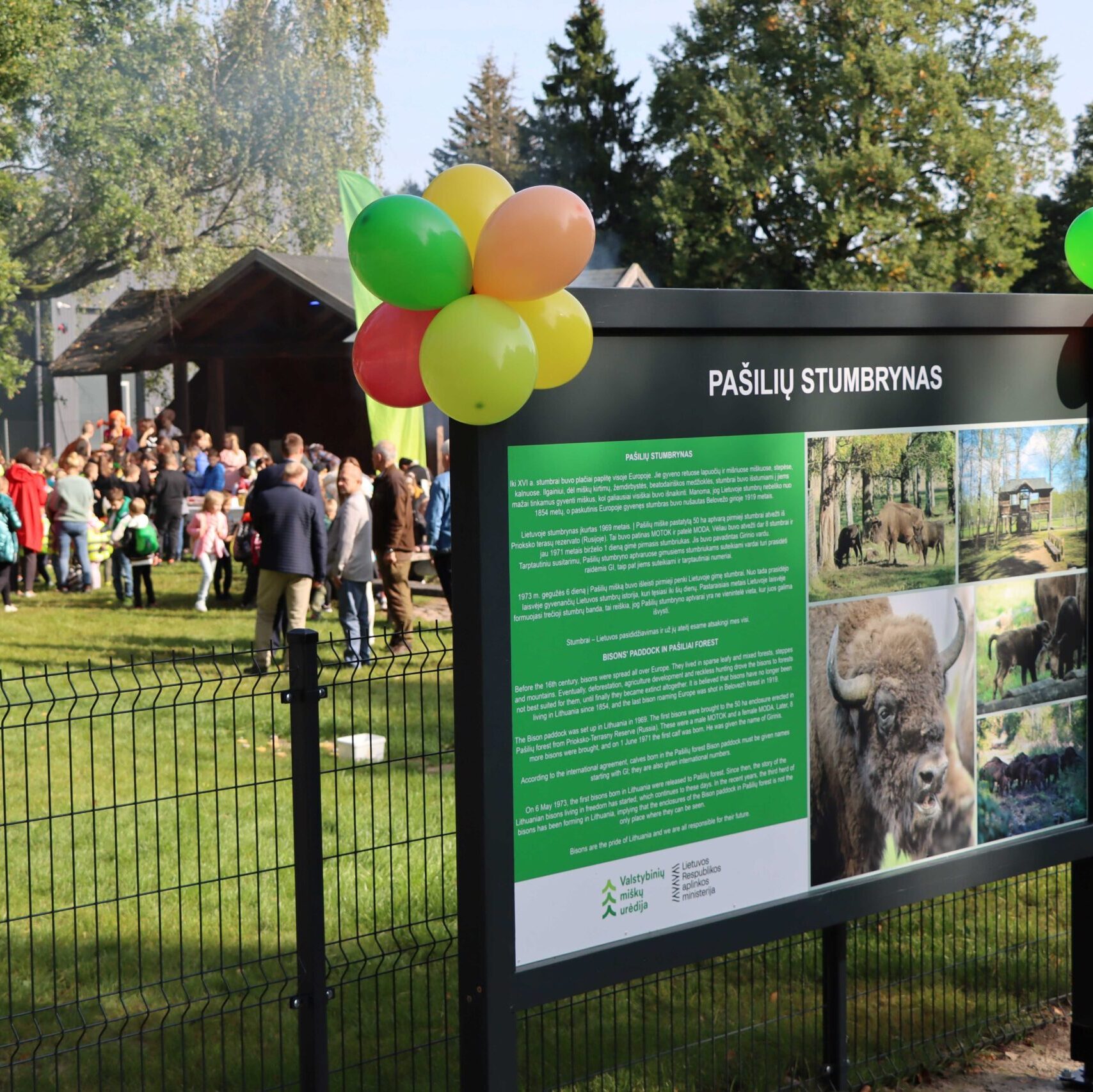 Atsinaujinęs Pašilių stumbrynas laukia lankytojų