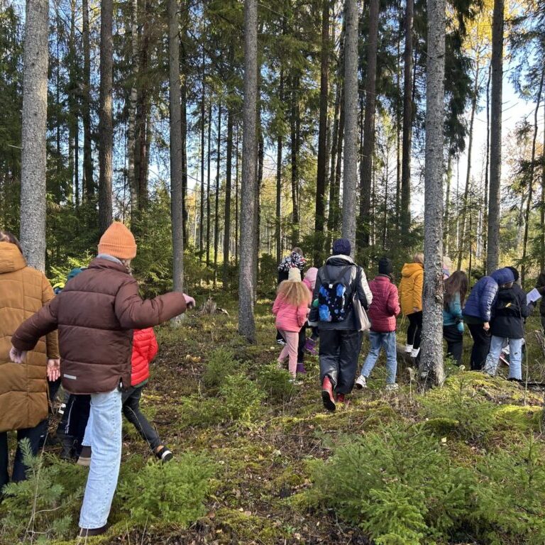 Vietoje mokyklos suolo – „Pamokos miške“