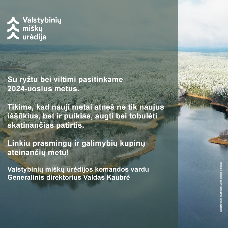 Laimingų 2024-ųjų!