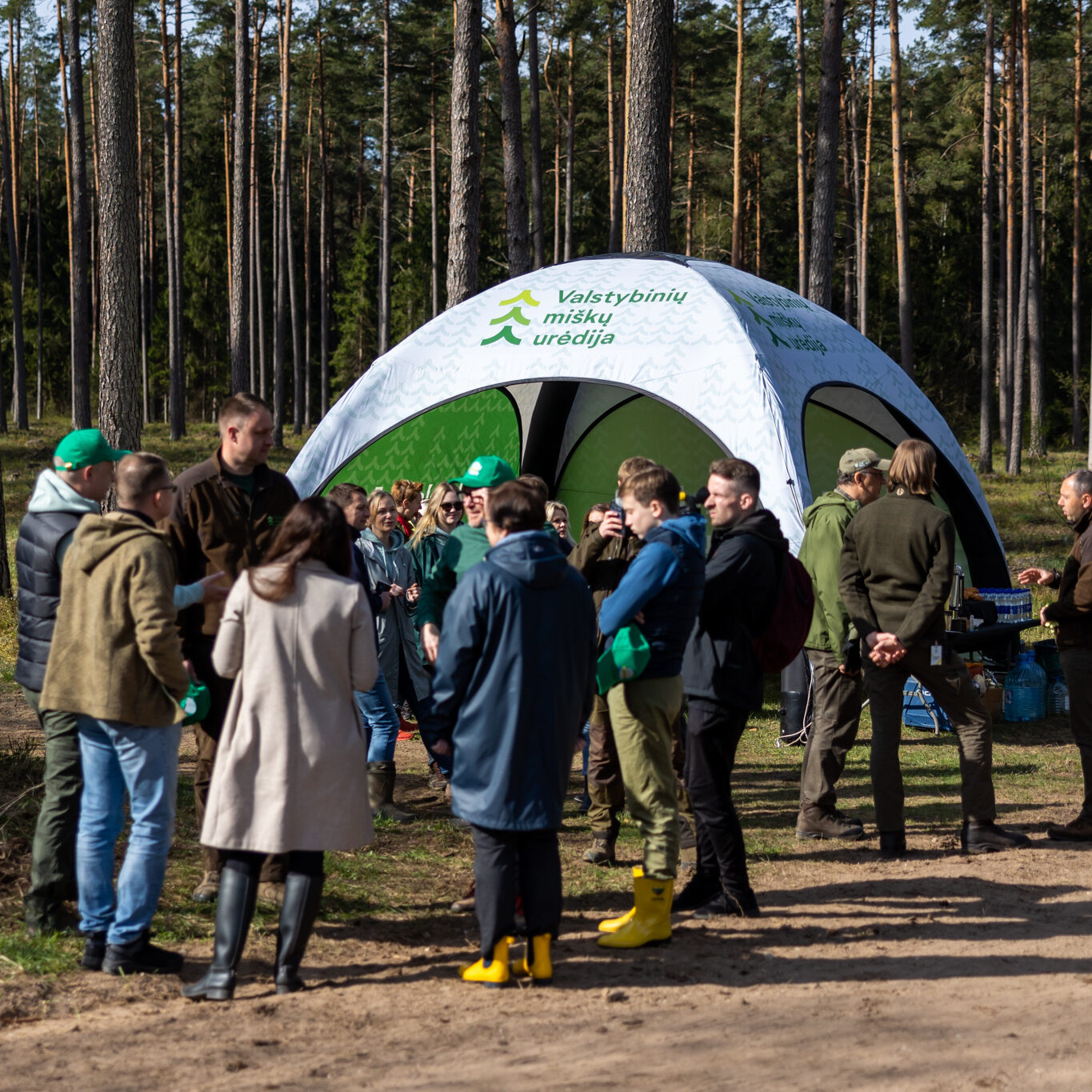 VMU vadovas Valdas Kaubrė: esame neabejingi ir vertiname visuomenės įsitraukimą saugant Lietuvos miškus