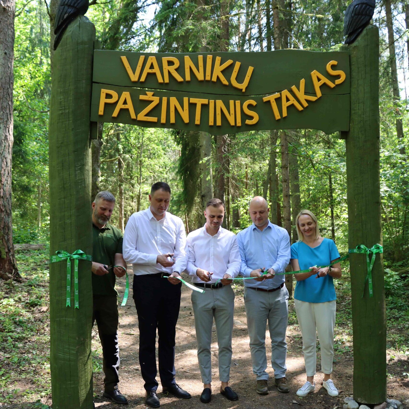 Lankytojų laukia atnaujintas ir miškininko pasakojimais įgarsintas Varnikų pažintinis takas