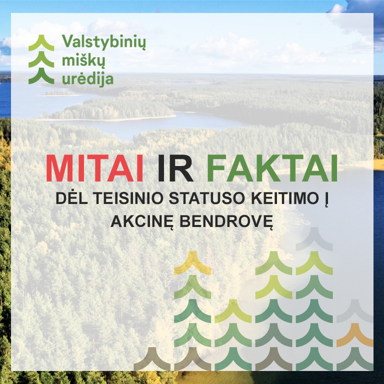 Mitai ir faktai dėl teisinio statuso keitimo į akcinę bendrovę