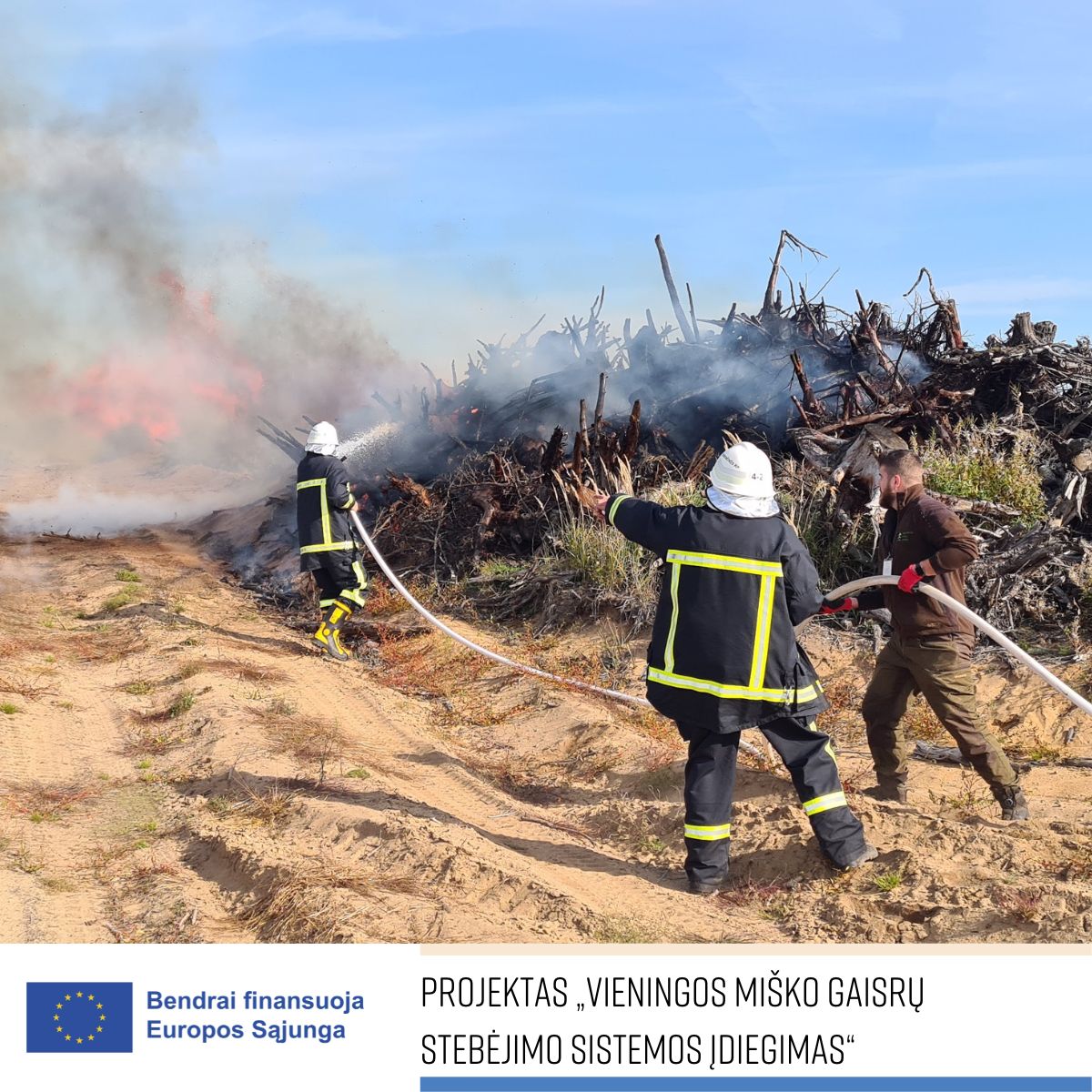 Projektas „Vieningos miško gaisrų stebėjimo sistemos įdiegimas“