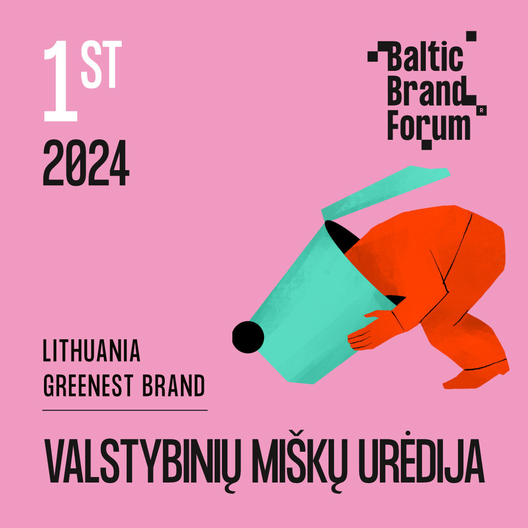 Paskelbti didžiausio „Baltic Brands“ tyrimo rezultatai: Valstybinių miškų urėdija – draugiškiausia aplinkai įmonė Lietuvoje