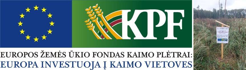 Iš Europos Sąjungos struktūrinių fondų bendrai finansuojamas projektas Nr. 21ZP-KV-23-2-04689-PR001 „VĮ Valstybinių miškų urėdijos stichinių nelaimių pažeistų miškų atkūrimas“
