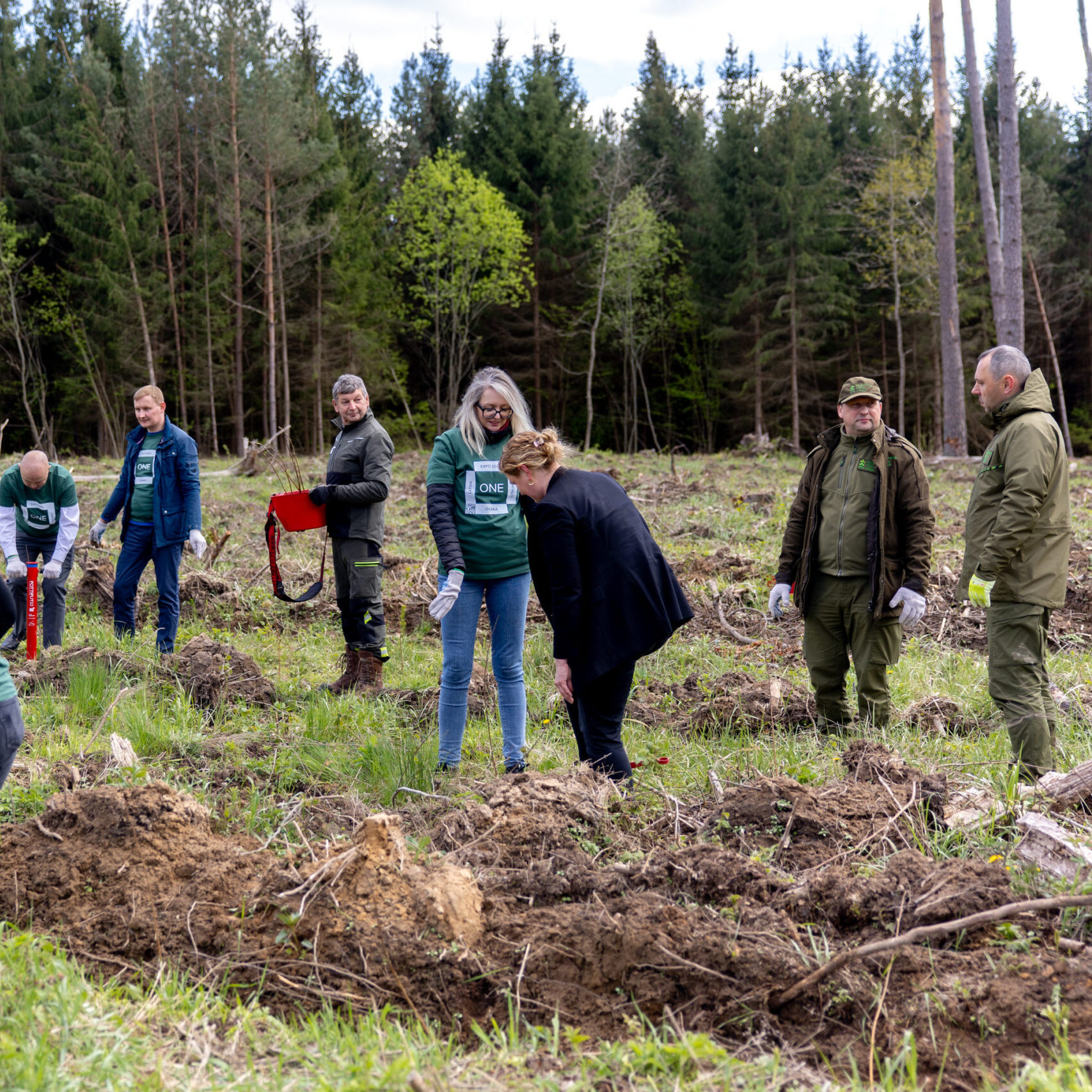 „EXPO 2025“ Osakoje lankytojai sodina mišką…Lietuvoje ir Latvijoje