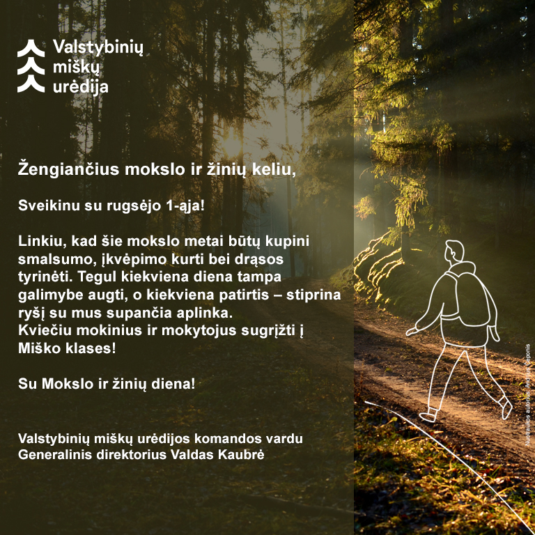 Su Mokslo ir žinių diena!