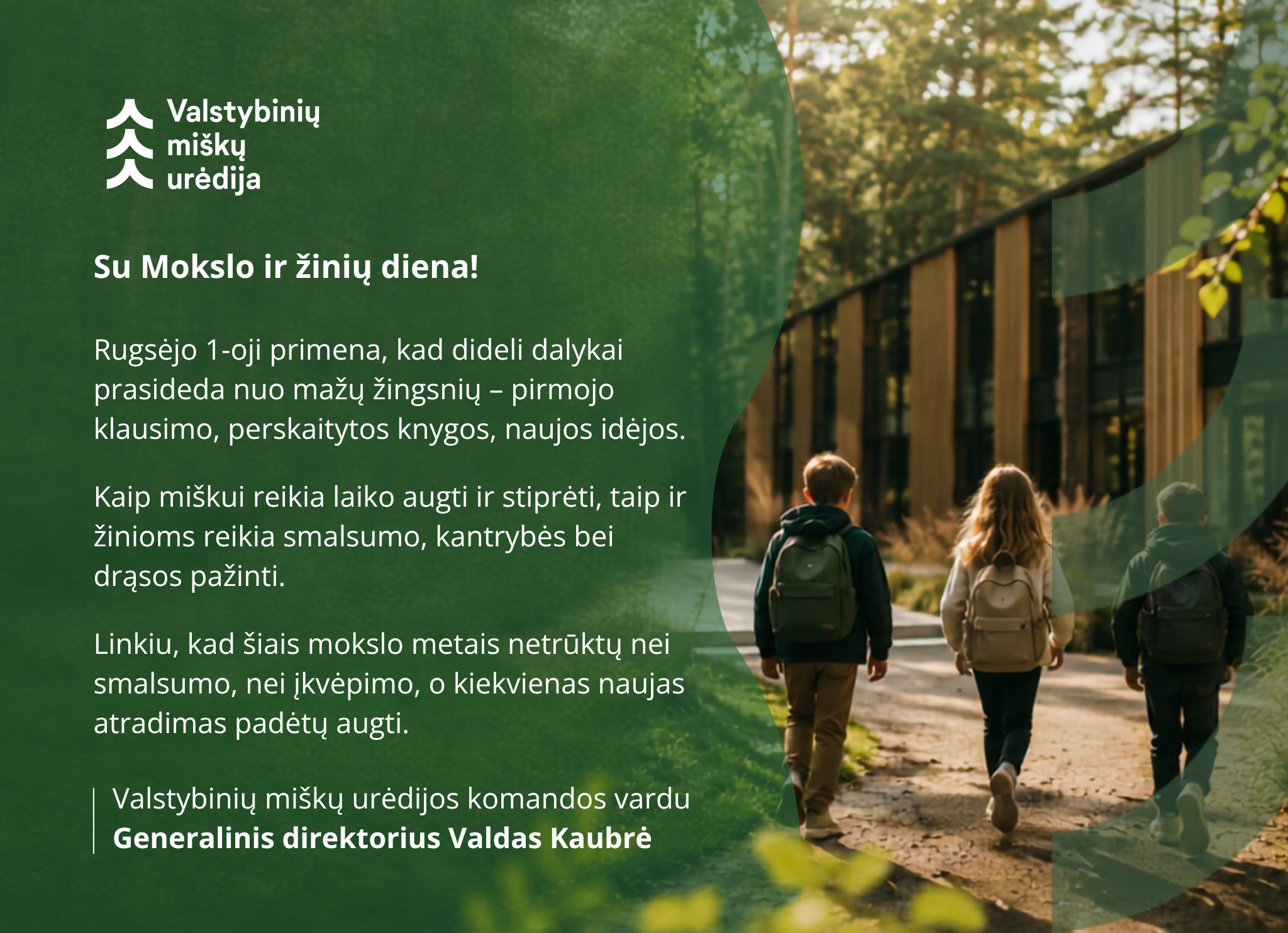 Sveikiname su Mokslo ir žinių diena!